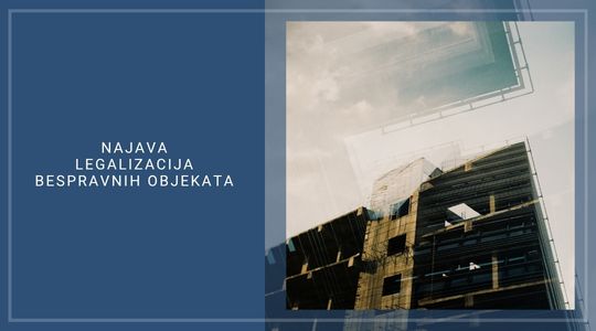 Najava opšteg predavanja: “Legalizacija bespravnih objekata“