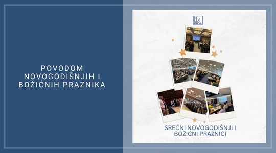 Povodom Novogodišnjih i Božićnih praznika