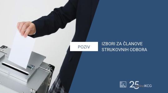 POZIV ZA PODNOŠENJE KANDIDATURA ZA ČLANOVE STRUKOVNIH ODBORA INŽENJERSKE KOMORE CRNE GORE