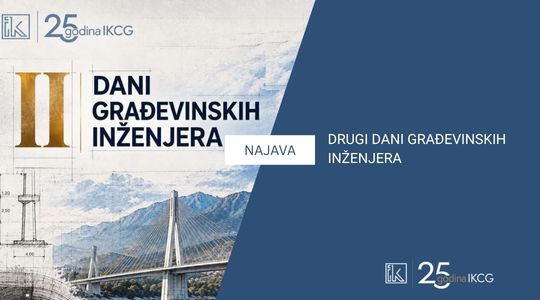 Najava „II Dani građevinskih inženjera“ 